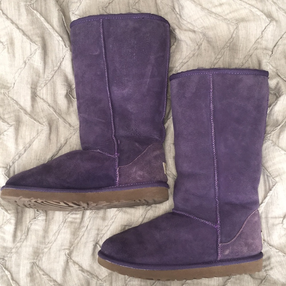 UGG Purple Winter Boots